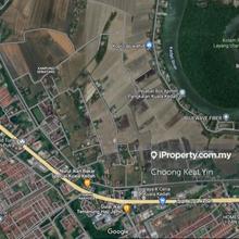 Road side Industrial Land for sale 