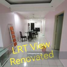 Renovated Unit For Sale With Kepong View , Full Loan Available