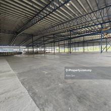 Warehouse with loading bay 