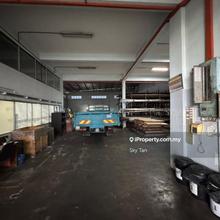 Taman Desa Cemerlang Jalan Masyhur 1.5 Storey Semi D Factory Corner 