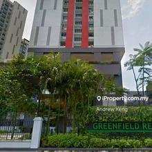 Greenfield Regency Tampoi Freehold 2 Bed 2 Bath Partial Furnish 