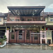 Fully Furnished Double Storey Terrace House Bukit Raja for Sale
