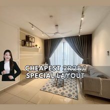 Aratre 2r2b fully furnished w/id big layout beside lrt Ara Damansara