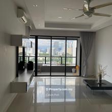 KLCC view 2 bedrooms partly furnished