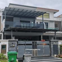 New Condition Double Storey Terrace House For Sales Furnished Unit !