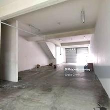Partially Furnished Ground Floor Shop Lot at Taman Gaya for Rent 