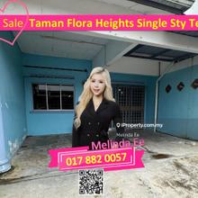 Pasir Gudang Taman Flora Heights Single Storey Terrace Can Full Loan