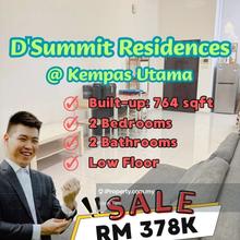 D'Summit Kempas Utama D'Secret Garden Sky Peak Sky Garden Dato Onn