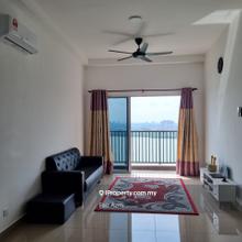 Fully furnished l facing lakeview. Skylake Residence puchong for rent 