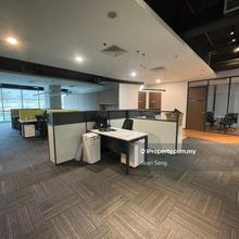 Fully furnished office for rent