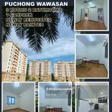 New Renovate Saraka Apt Wawasan Puchong Puteri IOI Lrt Columbia Hero