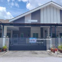 Single storey facing an open field for sale