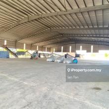 Tanjung Langsat Detached factory with extra land - For Sale