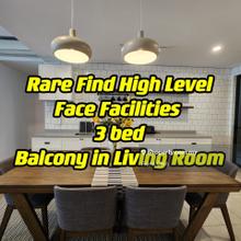 High Level Ara Damansara Link to Citta Mall Balcony in Living Room
