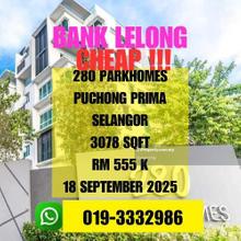 Bank Lelong 280 Park Homes Duplex Taman Puchong Prima Puchong Selangor