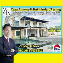 Casa Almyra Bukit Indah/Perling Double Storey Bungalow House For Sale