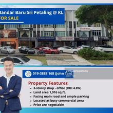 Roi 4.8% and facing main road