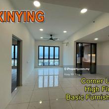 2 plus1 Rooms with Basic Furnished, Corner Unit