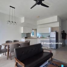 Full loan 1 room service apartment at afiniti residence medini