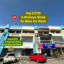 USJ 21, whole block 3 Storey shop for rent
