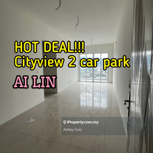 2 car park Zen6 Condo 1050sf Cityview Gelugor Near Queensbay Mall 