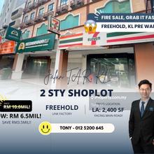 Super Cheap 2 Storey Pre War Shop for Sale @ Jalan Tuanku Abdul Rahman