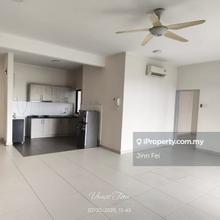 Cyberjaya serin residency 3rooms 2baths partly furnished for rent!
