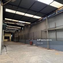 For Rent / Desa Cemerlang / Ulu Tiram / 1.5 Storey / Light Industry