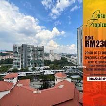 Fully Furnished High Floor Casa Tropicana, Tropicana For Rent