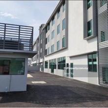 3 Storey Semi-Detached Warehouse Seri Kembangan for sale