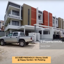 3 sty freehold superlink 22x85, 6 bedroom @ KL Sri Petaling / Kuchai