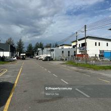 Muara Tabuan Double Storey Semi Detached Warehouse For Sale