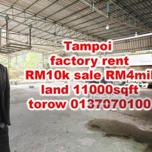 Tampoi factory rent 