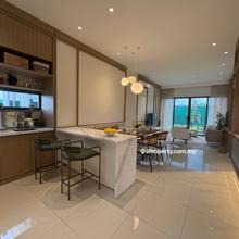 Freehold condo at Kwasa Damansara, spacious sky semi-D layout concept