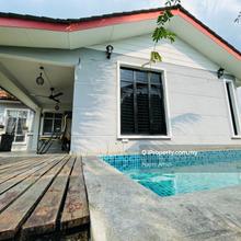 Corner Lot Bungalow Mahkota Hills with Swimmimg Pool
