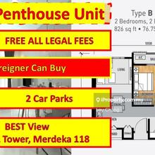 Last Penthouse unit Best View KLCC, KL Tower, Merdeka 118 Dun Miss 
