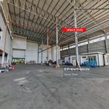 Kulim Detached Factory For Rent With High Power Supply 250 Amp!