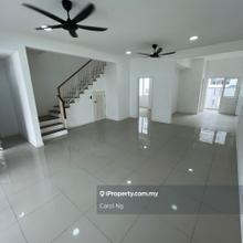 Newly completed house