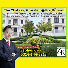 The Chateau, Grassten @ Eco Botanic 2.5-Storey Superlink House End Lot