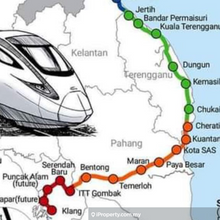 Tanah freehold untuk bangunan berdekatan stesen Ecrl 