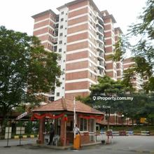 Forest green condominium