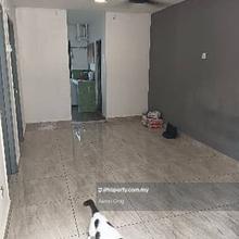 Seksyen 2 Flat, 600sf, ground floor, 2r1b, renovated, wangsa maju