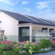 1 Storey Terrace with Free Aircond, Ceiling Fan, Fluorescent Light