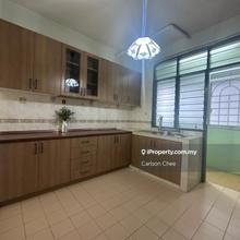 1060 Sqft,  Very well kept, move in condition, Partial furnished