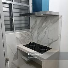 3r2b1cp,partially furnished for rent