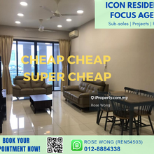 Super Cheap! Must Sell! Cheaper than Leasehold! Icon Residence 4 Sale
