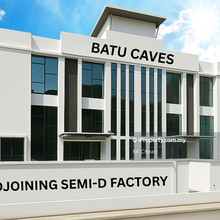 2 Storey Adjoining Semi-Detached Factory for Sale at Batu Caves