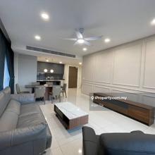 Fully furnished unit with unblock view golf view