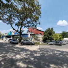 Corner more parking wider road