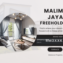 Modern Affordable 22x73 sqft 1 Sty Teres Freehold House Malim Jaya
